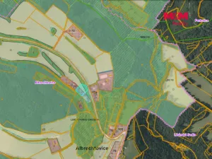 Prodej pozemku pro bydlení, Záblatí - Albrechtovice, 2524 m2