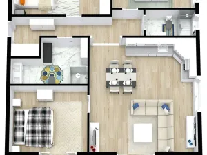 Prodej bytu 4+kk, Zaton, Chorvatsko, 92 m2