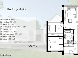 Prodej rodinného domu, Slaný, 100 m2