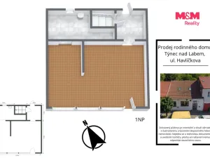 Prodej rodinného domu, Týnec nad Labem, Havlíčkova, 207 m2