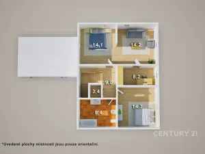 Prodej rodinného domu, Chlumec, Holubova, 241 m2