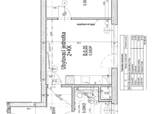 Prodej bytu 2+kk, Praha - Vysočany, Čerpadlová, 43 m2