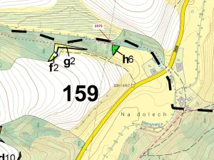 Dražba lesa, Březiny, 303 m2