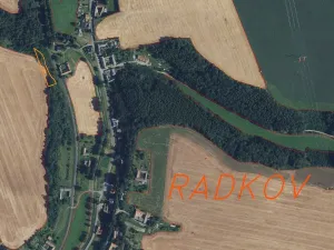 Prodej pozemku, Radkov, 1834 m2