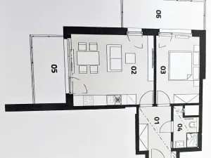 Pronájem bytu 2+kk, Praha - Modřany, Zlochova, 49 m2