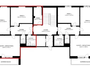 Prodej bytu 3+kk, Jablonec nad Nisou, Zemědělská, 93 m2
