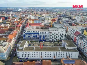 Pronájem bytu 2+kk, Plzeň - Jižní Předměstí, Karlova, 45 m2