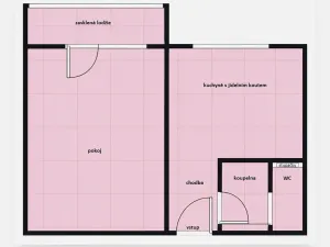 Prodej bytu 1+1, Šumperk, Pod Senovou, 36 m2