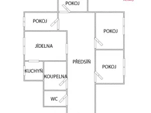 Prodej bytu 4+1, Jirkov, Osvobození, 80 m2
