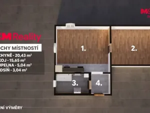 Prodej bytu 2+kk, Hrádek nad Nisou, Revoluční, 47 m2