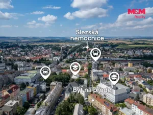 Prodej bytu 2+1, Opava - Předměstí, Hany Kvapilové, 55 m2
