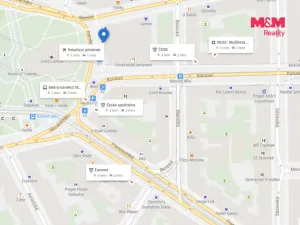 Pronájem kanceláře, Praha - Vinohrady, náměstí Míru, 41 m2