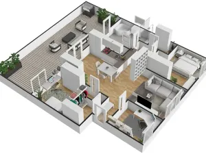 Prodej bytu 4+kk, Miroslav, 98 m2