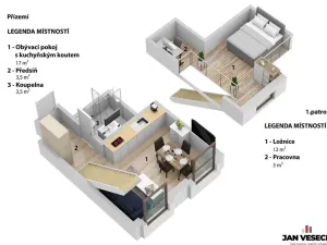 Prodej bytu 1+kk, Praha - Nové Město, Štěpánská, 39 m2