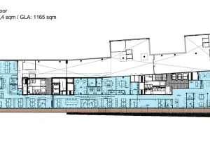 Pronájem kanceláře, Praha - Smíchov, Na Valentince, 1165 m2