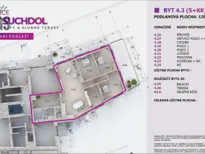 Prodej bytu 5+kk, Praha - Suchdol, U hotelu, 151 m2