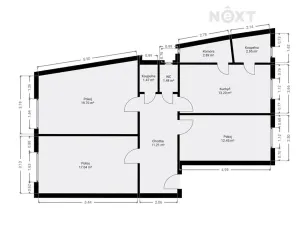 Prodej bytu 4+kk, Praha - Libeň, Horovo náměstí, 90 m2