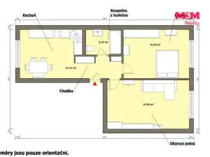 Pronájem bytu 2+1, Cheb, Lesní, 59 m2