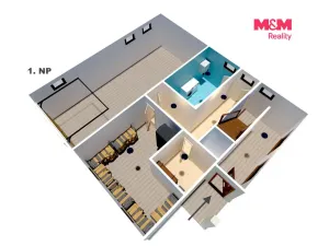 Prodej rodinného domu, Mukařov - Srbín, Na Budech, 160 m2