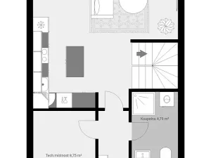 Prodej rodinného domu, Radošovice, 109 m2