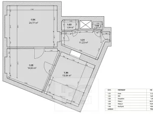 Prodej bytu 2+1, Praha - Smíchov, Na Březince, 81 m2