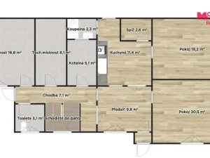 Prodej rodinného domu, Rožďalovice - Hasina, 154 m2