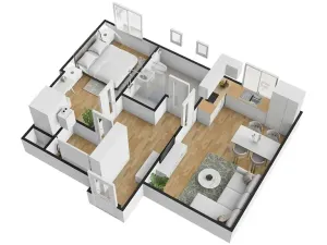 Prodej bytu 2+kk, Olomouc, Pasteurova, 53 m2