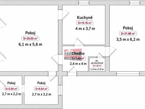 Prodej chalupy, Haškovcova Lhota, 98 m2