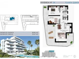 Prodej bytu 3+kk, Pilar de La Horadada, Alicante, Španělsko, 80 m2