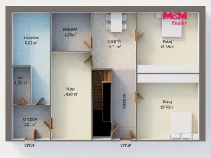 Prodej chalupy, Rohenice, 84 m2