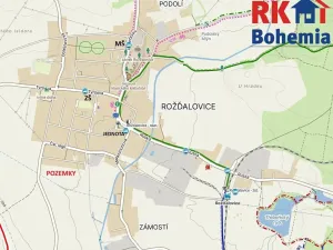 Prodej pozemku pro bydlení, Rožďalovice, Polní, 967 m2