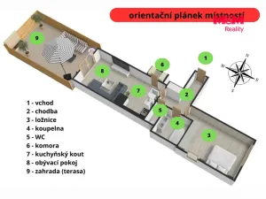 Prodej bytu 2+kk, Kutná Hora - Karlov, V Zákoutí, 64 m2