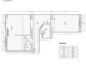 Pronájem bytu 2+kk, Praha - Podolí, Na Klaudiánce, 78 m2
