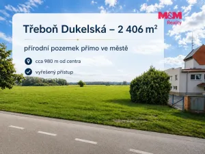 Prodej louky, Třeboň - Třeboň I, 2406 m2