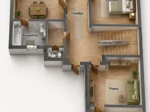 Prodej rodinného domu, Havlíčkův Brod, Chotěbořská, 200 m2