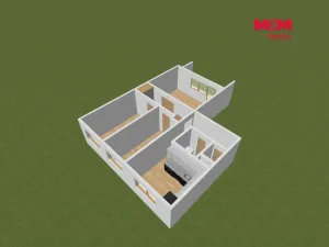 Prodej bytu 3+1, Kaznějov, Na Komárově, 63 m2