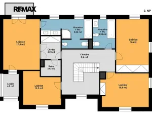 Pronájem rodinného domu, Praha - Nebušice, Na Malé Šárce, 302 m2