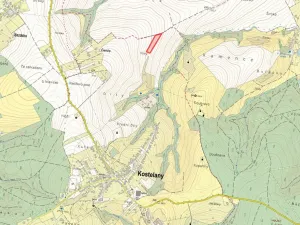 Prodej pole, Kostelany, 6261 m2