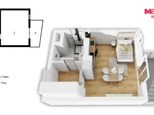 Prodej bytu 1+kk, Nymburk, Bobnická, 38 m2