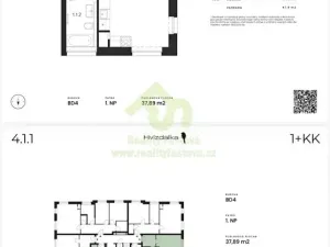 Pronájem bytu 1+kk, Dobřany, Denksteinova, 86 m2