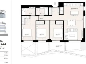 Prodej bytu 4+kk, Villajoyosa, Alicante, Španělsko, 122 m2