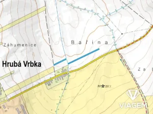 Prodej podílu pole, Hrubá Vrbka, 929 m2