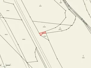 Pronájem pozemku, Zabrušany, 77 m2