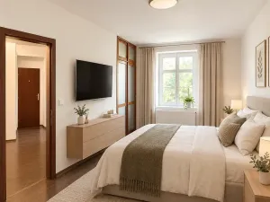 Pronájem bytu 2+kk, Praha, Novovysočanská, 53 m2