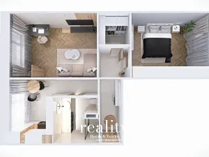 Pronájem bytu 2+1, Znojmo, Pražská, 57 m2