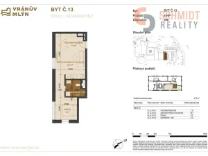 Prodej bytu 2+kk, Břeclav, Pod Zámkem, 40 m2
