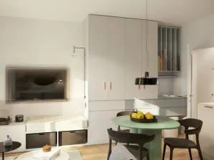 Prodej bytu 1+kk, Brandýs nad Labem-Stará Boleslav - Stará Boleslav, Nábřeží, 36 m2