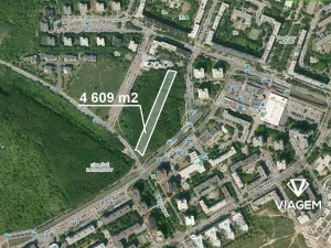 Prodej komerčního pozemku, Praha - Hlubočepy, 4609 m2