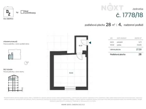 Prodej kanceláře, Praha - Záběhlice, U zákrutu, 28 m2