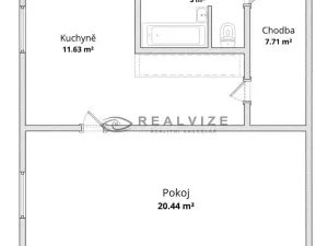 Prodej bytu 1+1, České Budějovice, Vodňanská, 43 m2